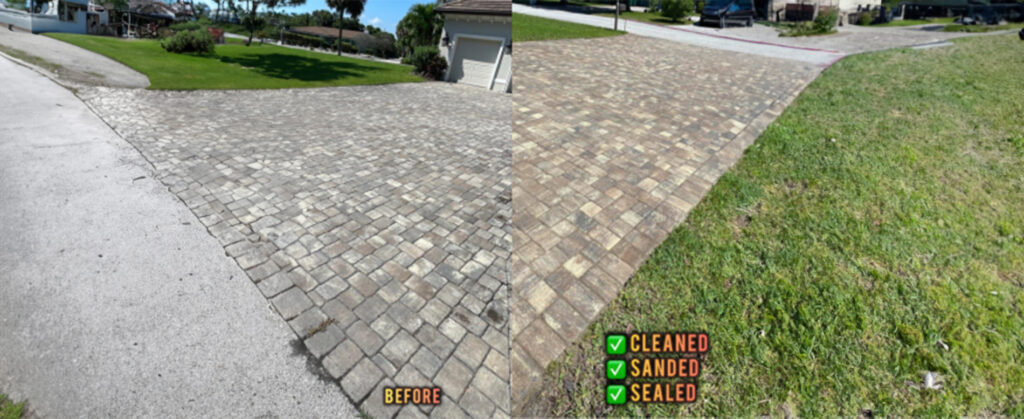 Paver Cleaning Brevard County